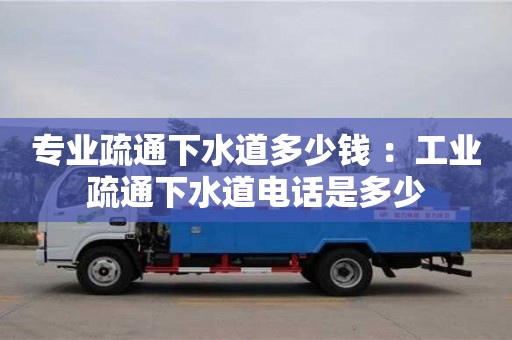 北京專業(yè)疏通下水道多少錢(qián) ：工業(yè)疏通下水道電話是多少
