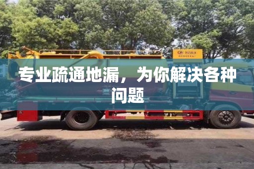 南京專業(yè)疏通地漏，為你解決各種問題
