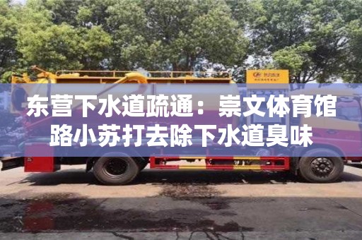唐山東營下水道疏通：崇文體育館路小蘇打去除下水道臭味