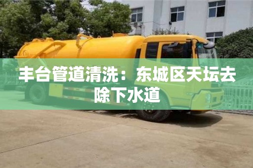 北京豐臺管道清洗：東城區天壇去除下水道
