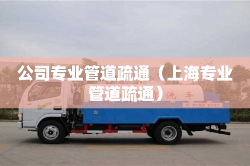 北京公司專業(yè)管道疏通（上海專業(yè)管道疏通）