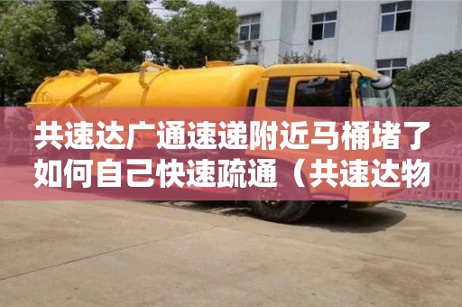 北京共速達廣通速遞附近馬桶堵了如何自己快速疏通（共速達物流怎么樣）