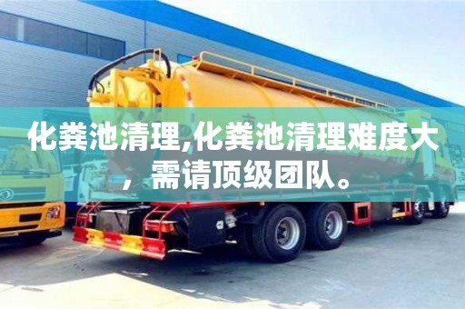 北京化糞池清理,化糞池清理難度大，需請頂級團隊。