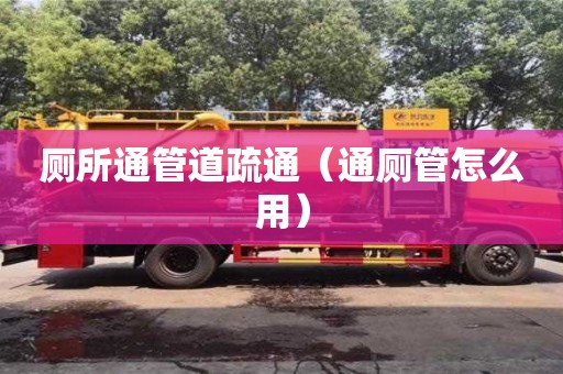 長沙廁所通管道疏通（通廁管怎么用）