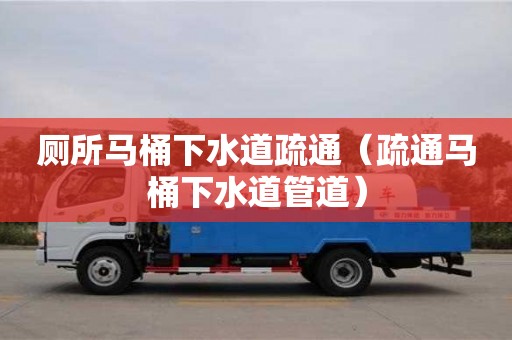 廁所馬桶下水道疏通（疏通馬桶下水道管道）