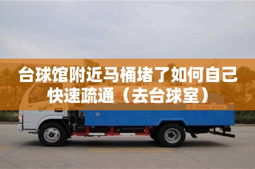臺球館附近馬桶堵了如何自己快速疏通（去臺球室）