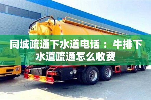 唐山同城疏通下水道電話 ：牛排下水道疏通怎么收費