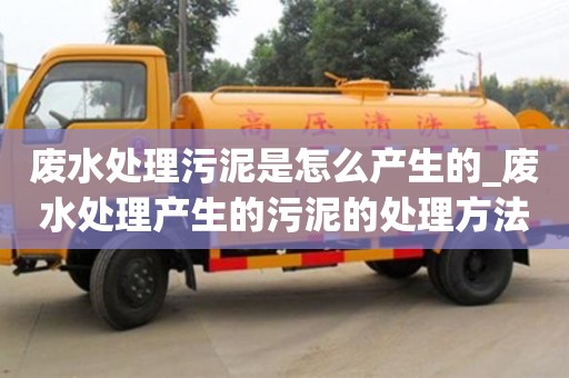 成都廢水處理污泥是怎么產生的_廢水處理產生的污泥的處理方法