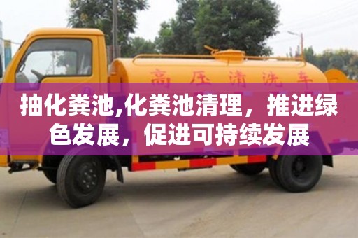 北京抽化糞池,化糞池清理，推進綠色發展，促進可持續發展