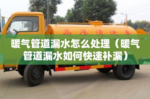北京暖氣管道漏水怎么處理（暖氣管道漏水如何快速補漏）