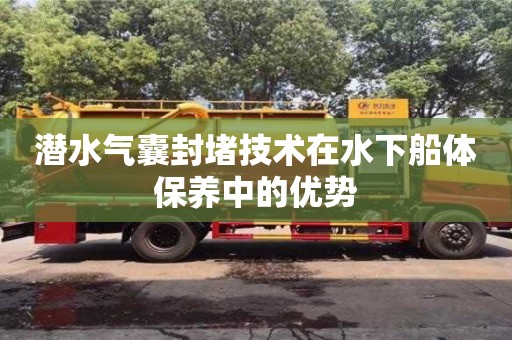 北京潛水氣囊封堵技術在水下船體保養中的優勢