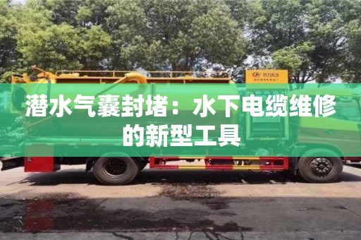 北京潛水氣囊封堵：水下電纜維修的新型工具