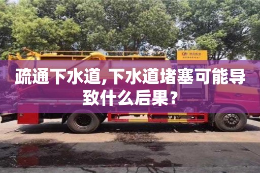 北京疏通下水道,下水道堵塞可能導致什么后果？