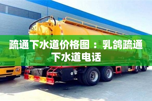 武漢疏通下水道價(jià)格圖 ：乳鴿疏通下水道電話