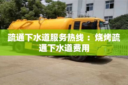 疏通下水道服務熱線 ：燒烤疏通下水道費用
