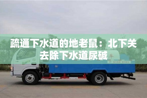南京疏通下水道的地老鼠：北下關去除下水道尿堿