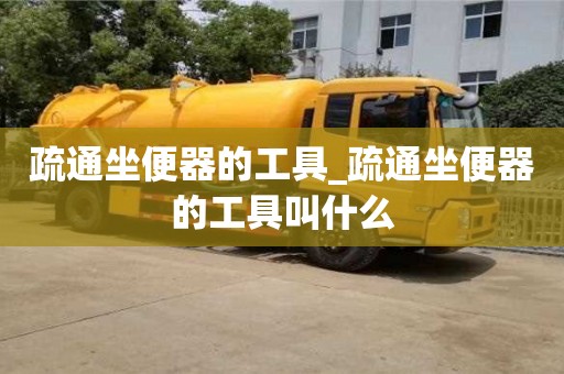 疏通坐便器的工具_(dá)疏通坐便器的工具叫什么