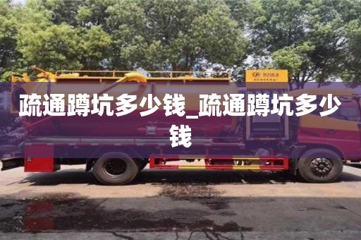 上海疏通蹲坑多少錢_疏通蹲坑多少錢