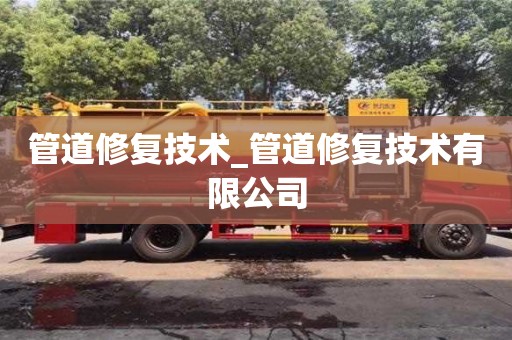 貴陽管道修復技術_管道修復技術有限公司