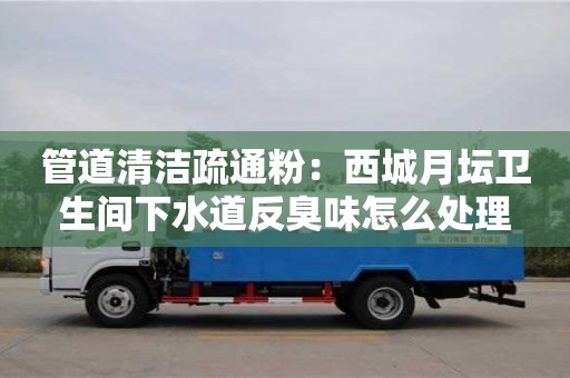 深圳管道清潔疏通粉：西城月壇衛生間下水道反臭味怎么處理