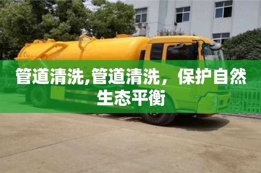 管道清洗,管道清洗，保護自然生態平衡