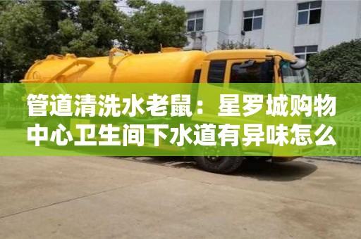 北京管道清洗水老鼠：星羅城購物中心衛生間下水道有異味怎么清除