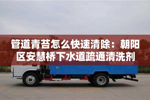 北京管道青苔怎么快速清除：朝陽區安慧橋下水道疏通清洗劑