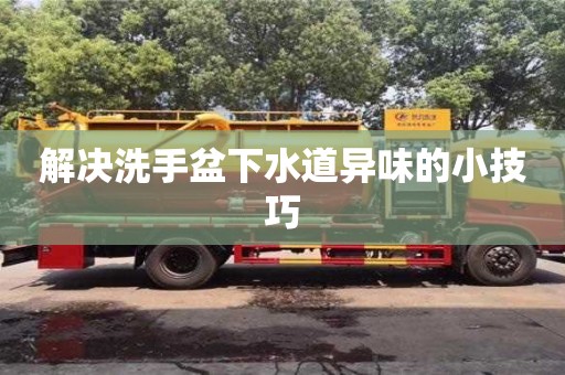 解決洗手盆下水道異味的小技巧 解決洗手盆下水道異味的小技巧